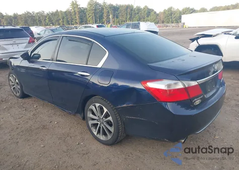 2013 Honda Accord Sport from USA, damaged, VIN 1HGCR2F55DA172107